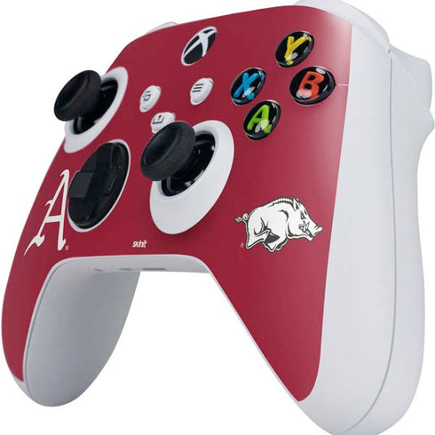 University of Arkansas-Fayetteville A Red Xbox Series S Controller Skin